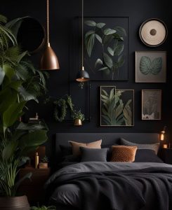 Black Feature Wall_ Unlocking The Secrets Of Styling Like A Pro _ SampleBoard